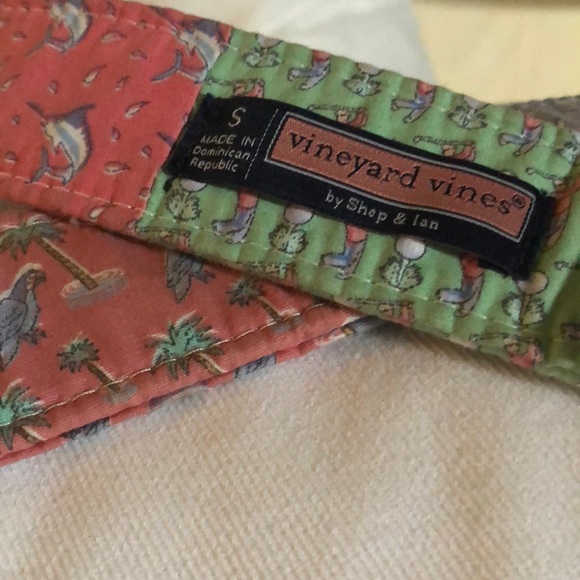Vineyard Vines Accessories - VINEYARD VINES | size small d-ring belt patchwork